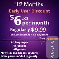 12 Months Premium Subscription