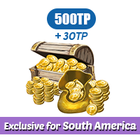 500TP Bundle for SA(South America) Servers