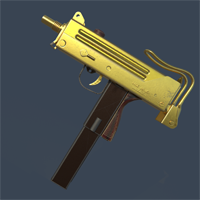 Golden Submachine gun (SMG)