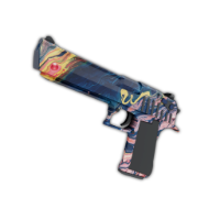 Fluid Abstract Desert Eagle