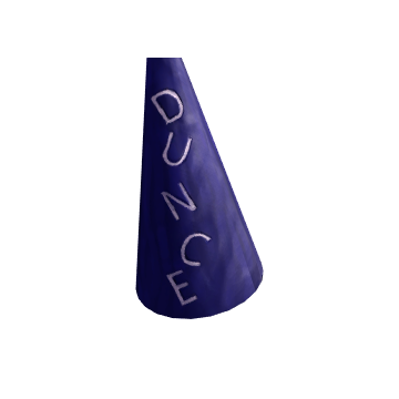 dunce cap