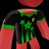 Jersey Black-Green Stars