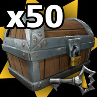 50 Chests with Keys