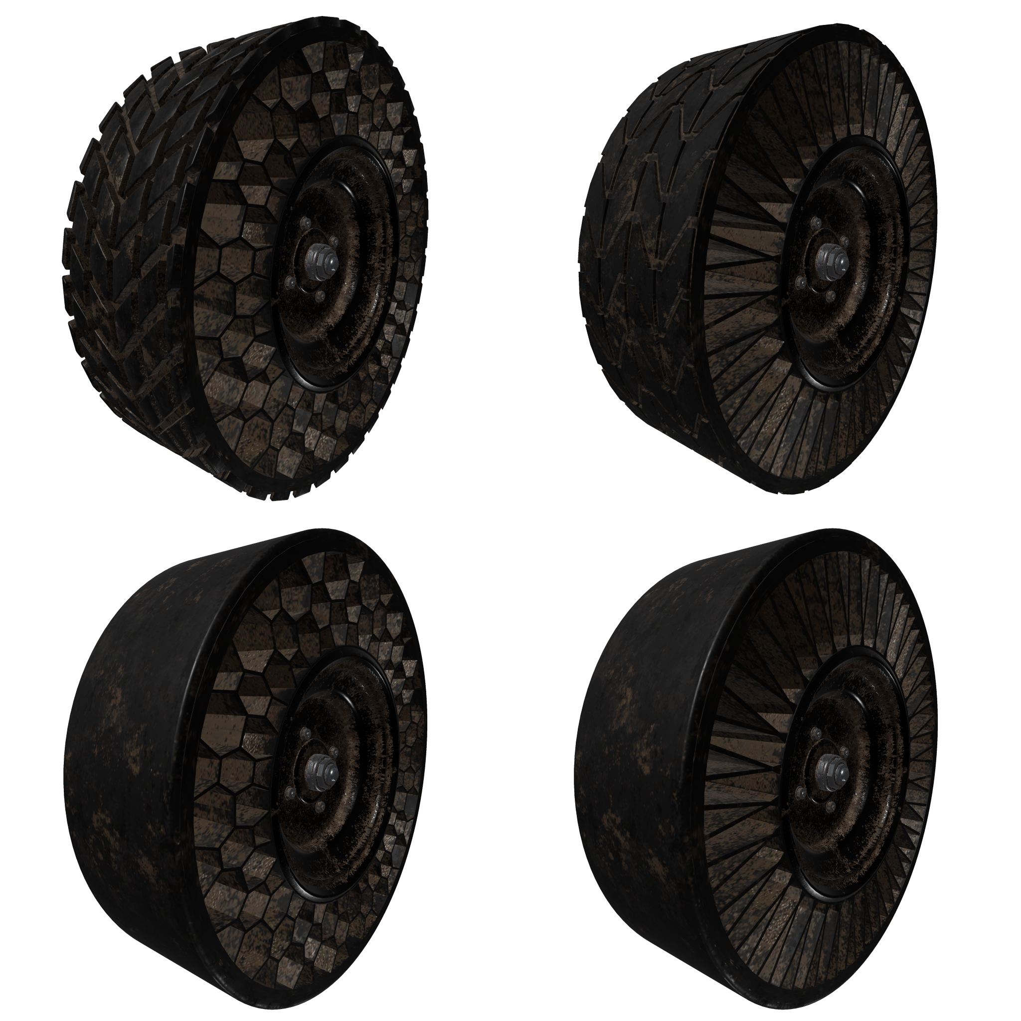 Airless Tire Bundle