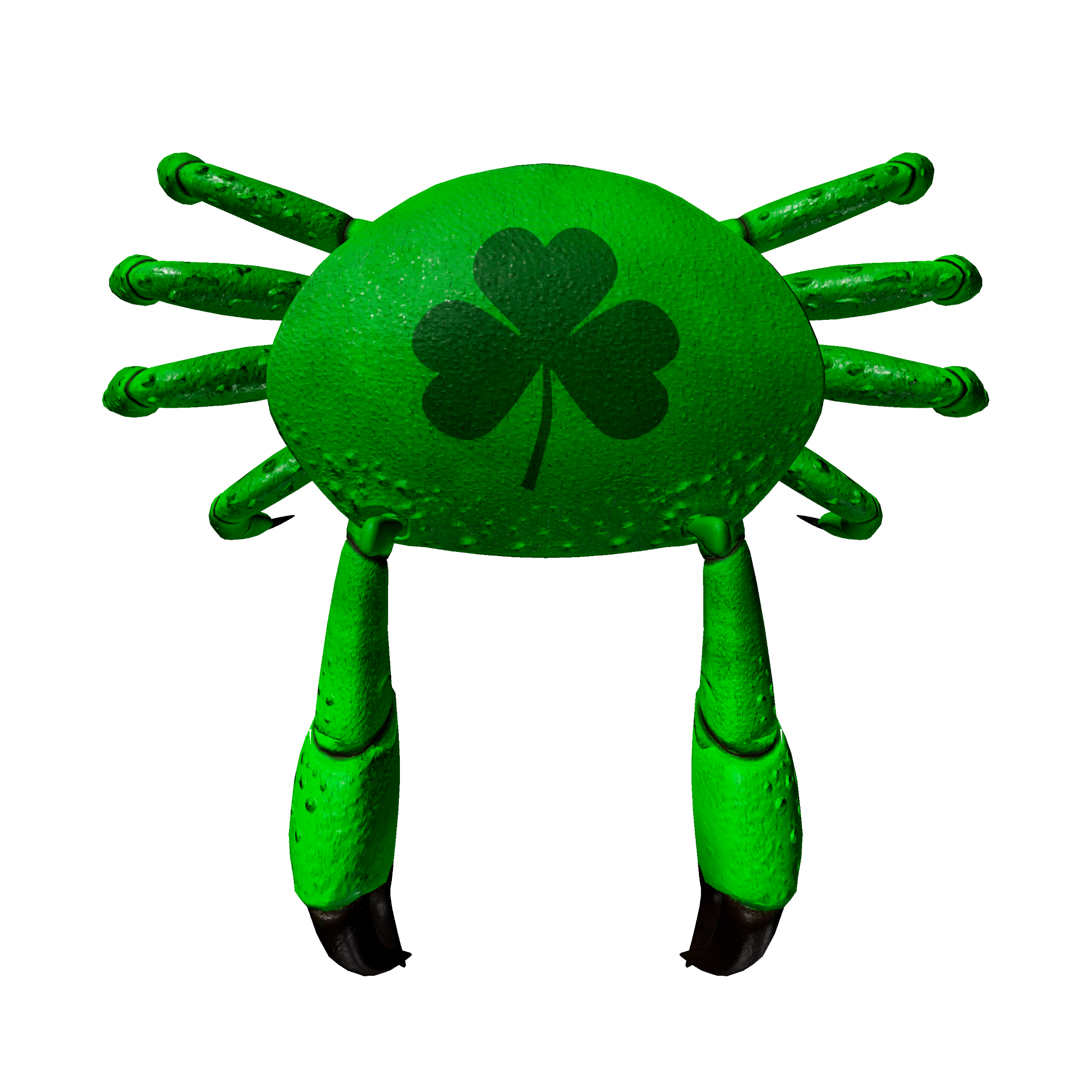 Crab Shamrock Pattern