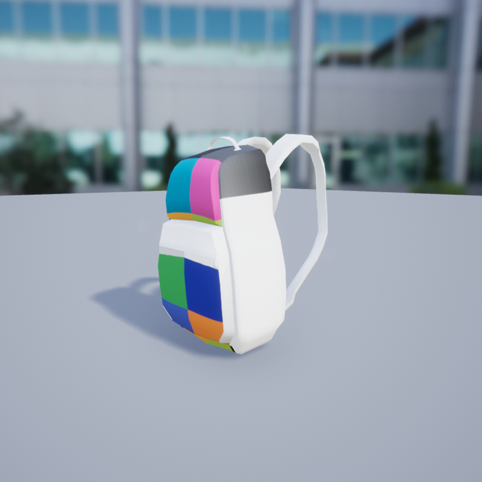 Colour Grid Backpack