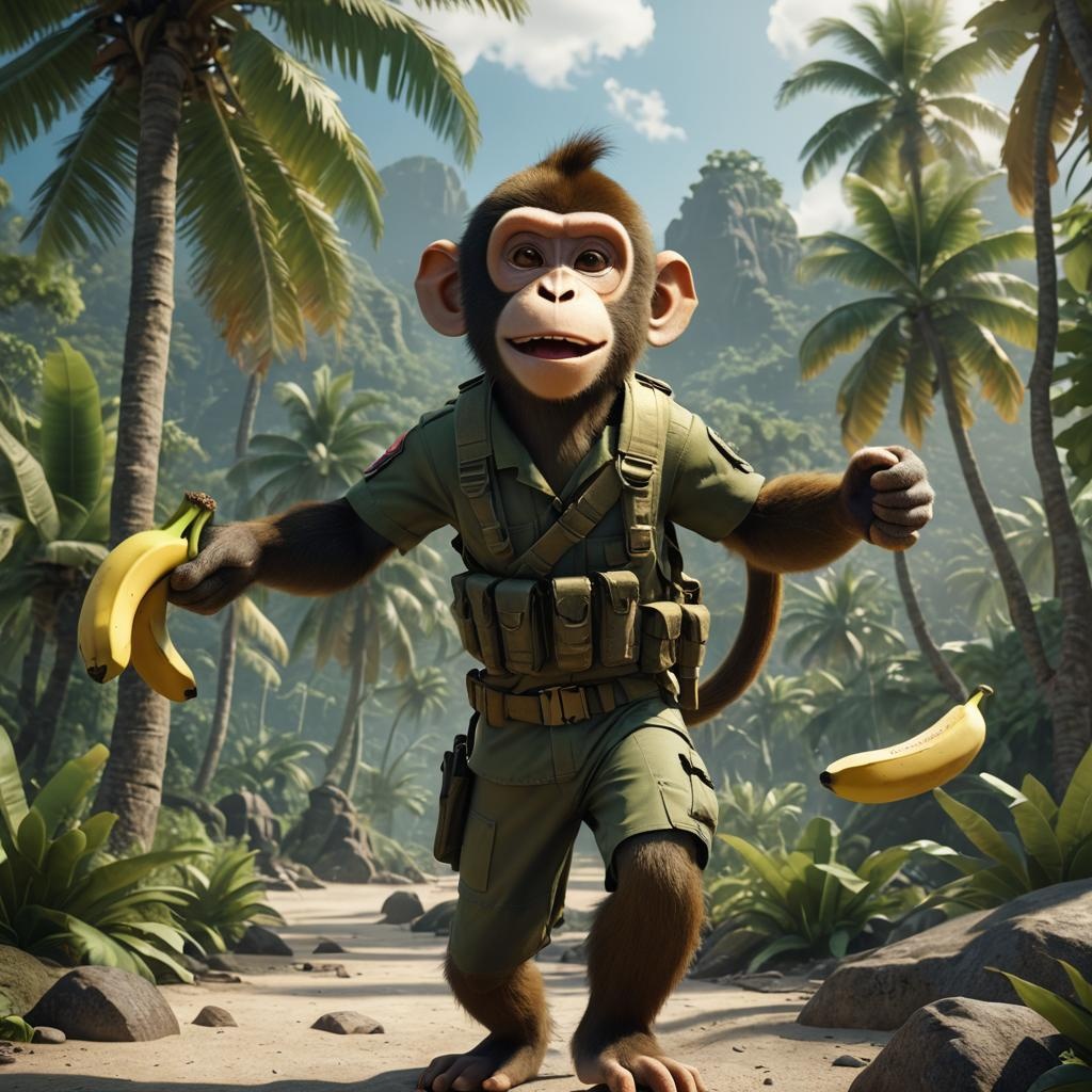 Soldier Monkey