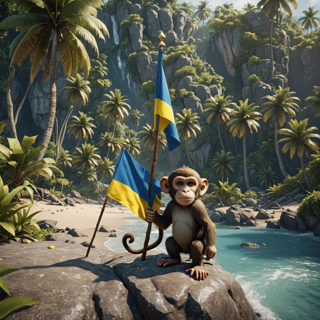 Ukraine Monkey