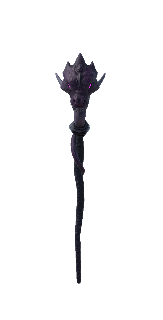 Obsidian Dragonstaff