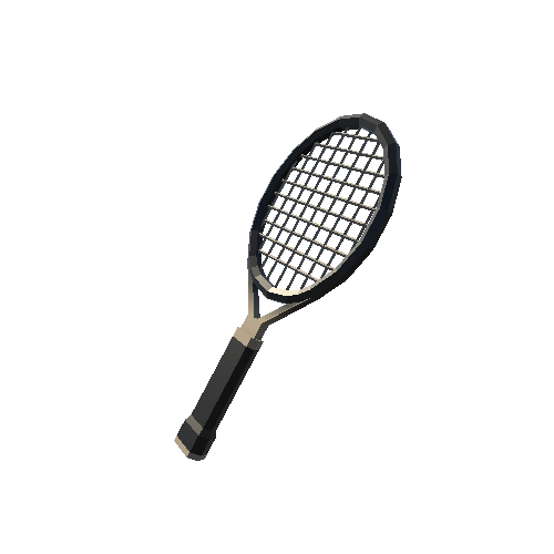 Tennis Racket Black