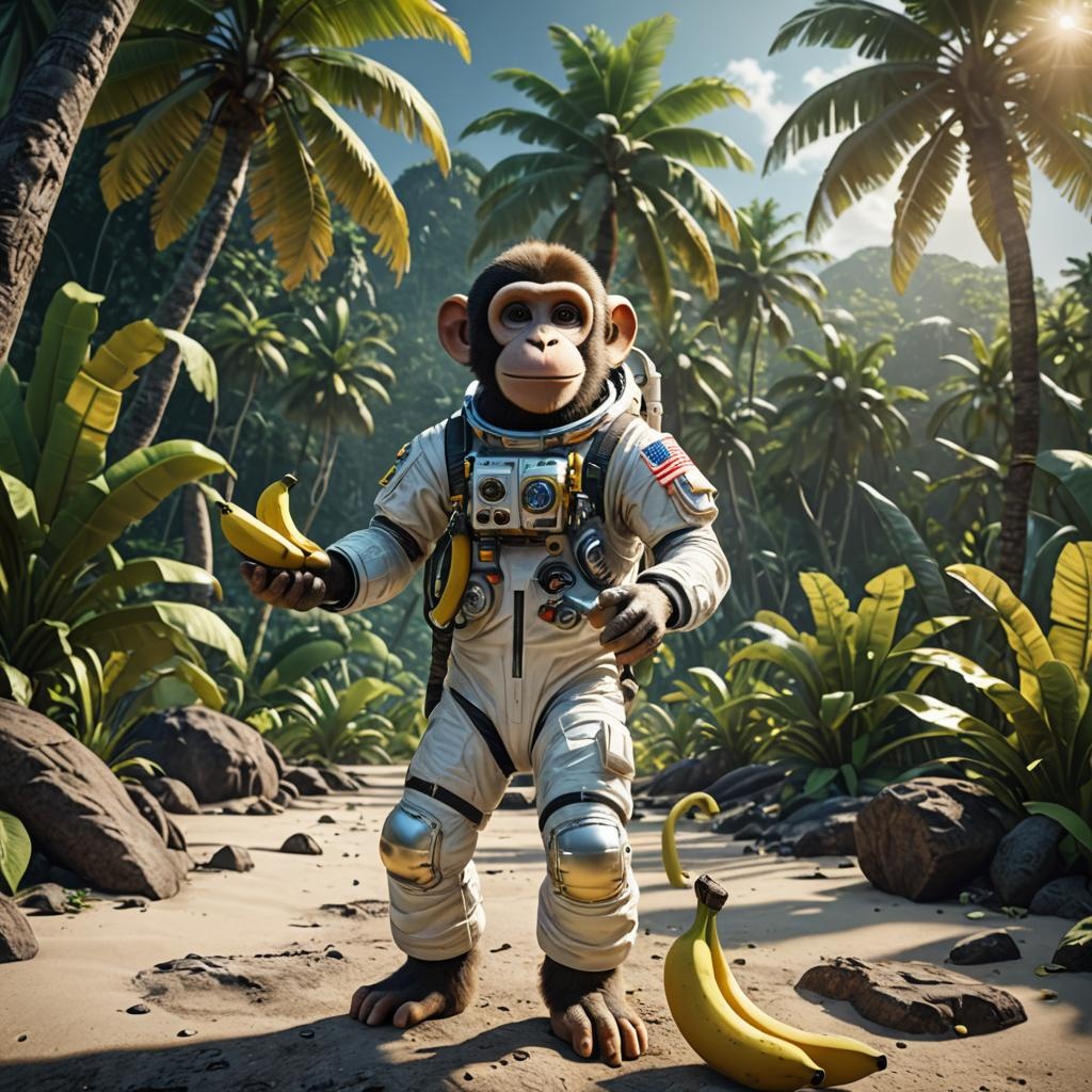 Astronaut Monkey