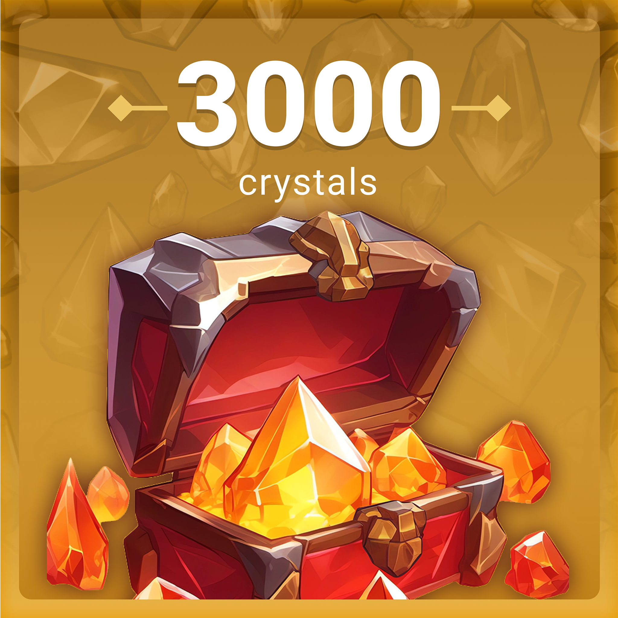 3000 Crystals