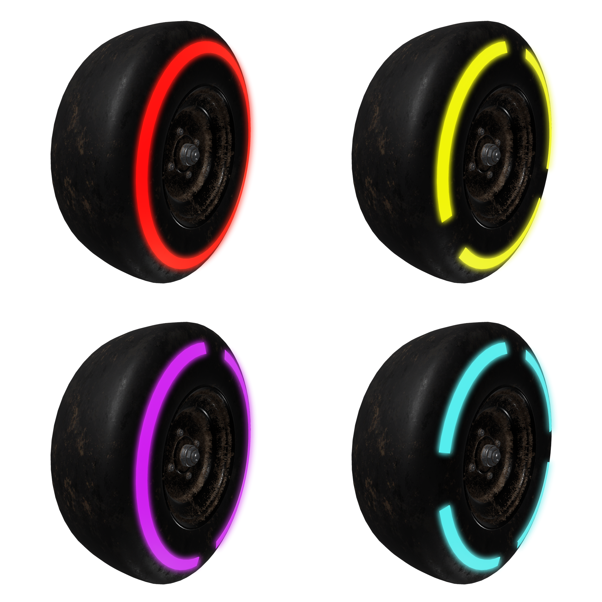 Road Neon Tire Bundle