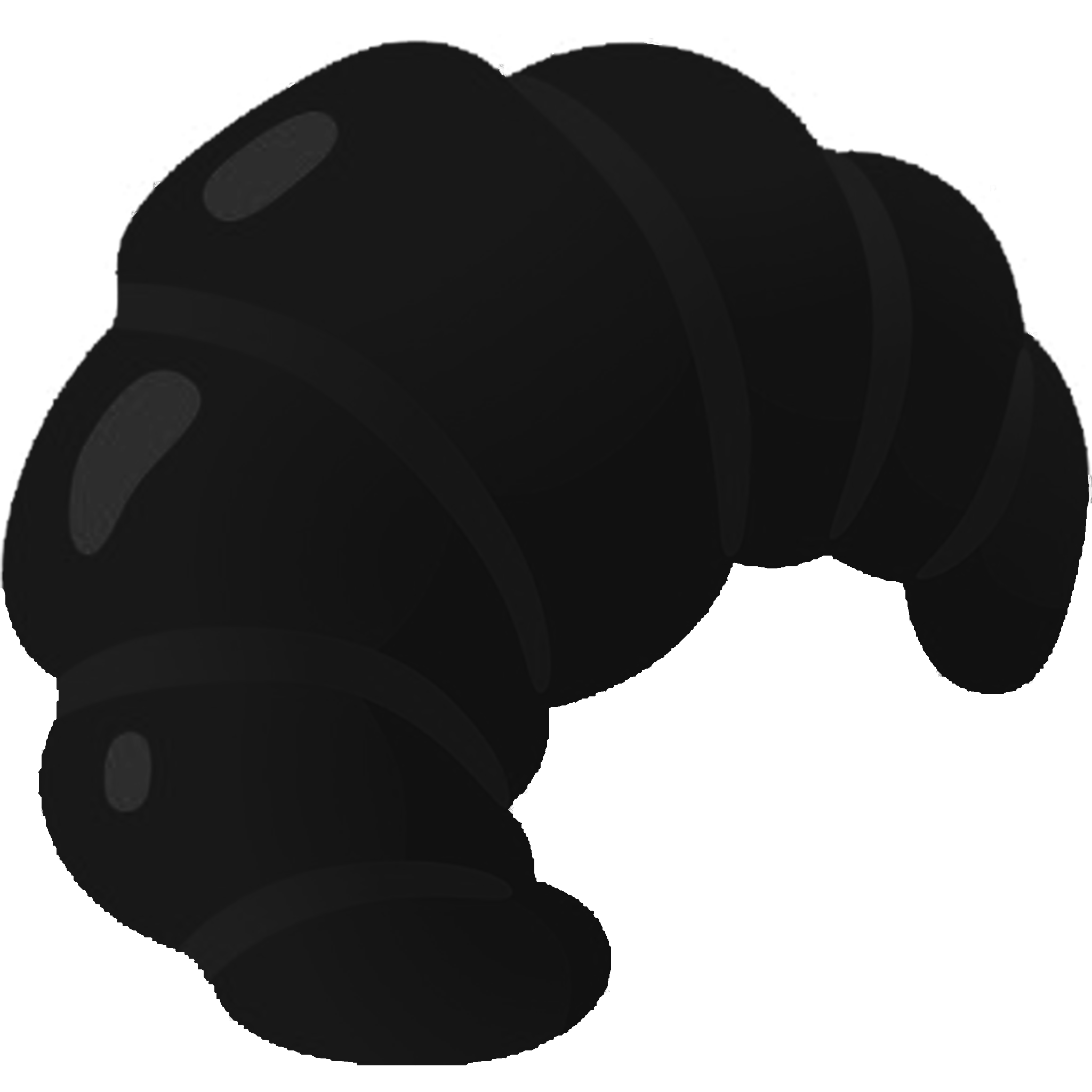 Black Croissant