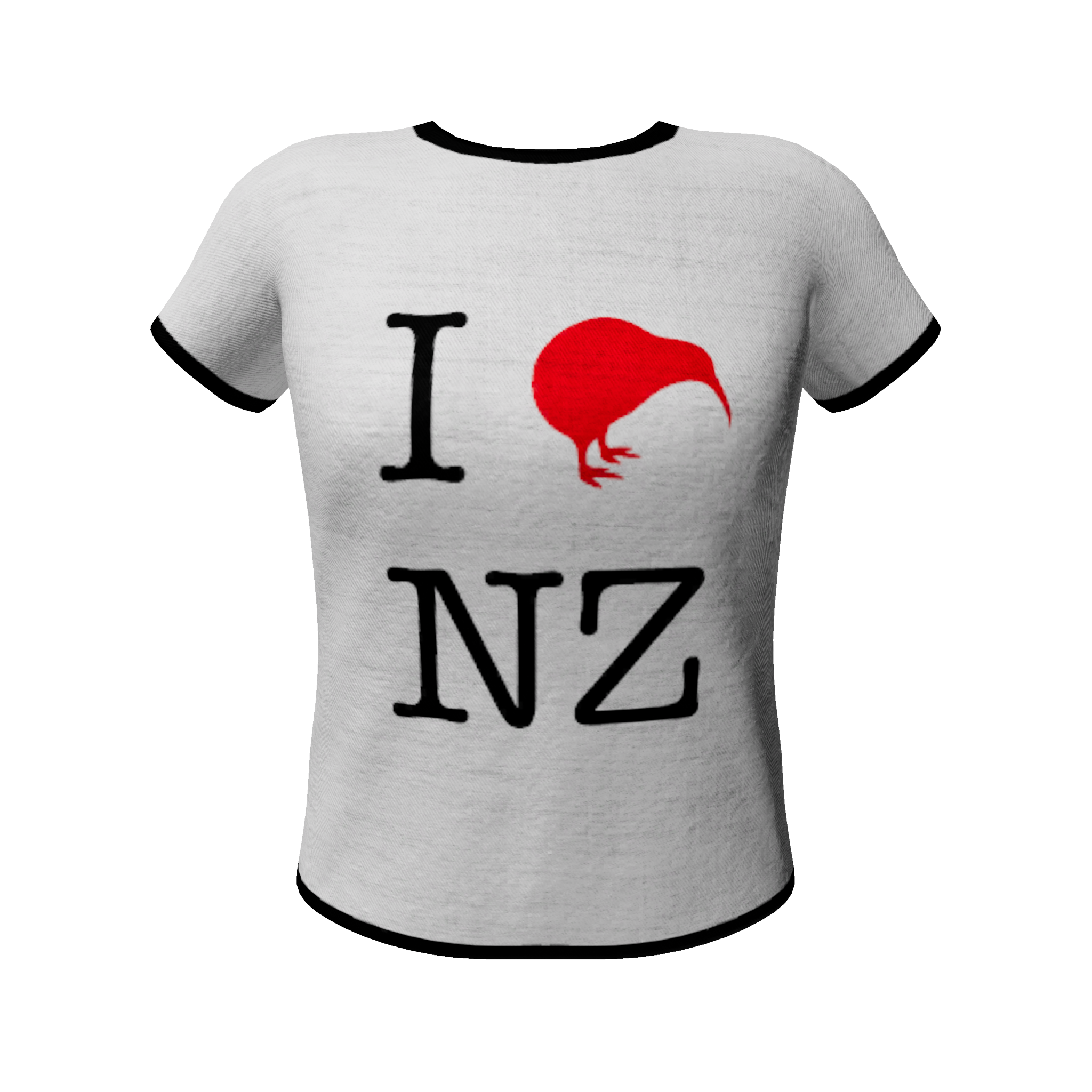 Character I Heart NZ Pattern