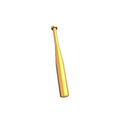 Baseball Bat Gold