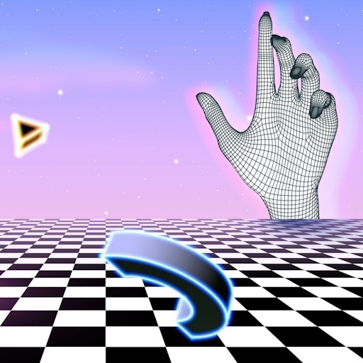 Vaporwave Digital World