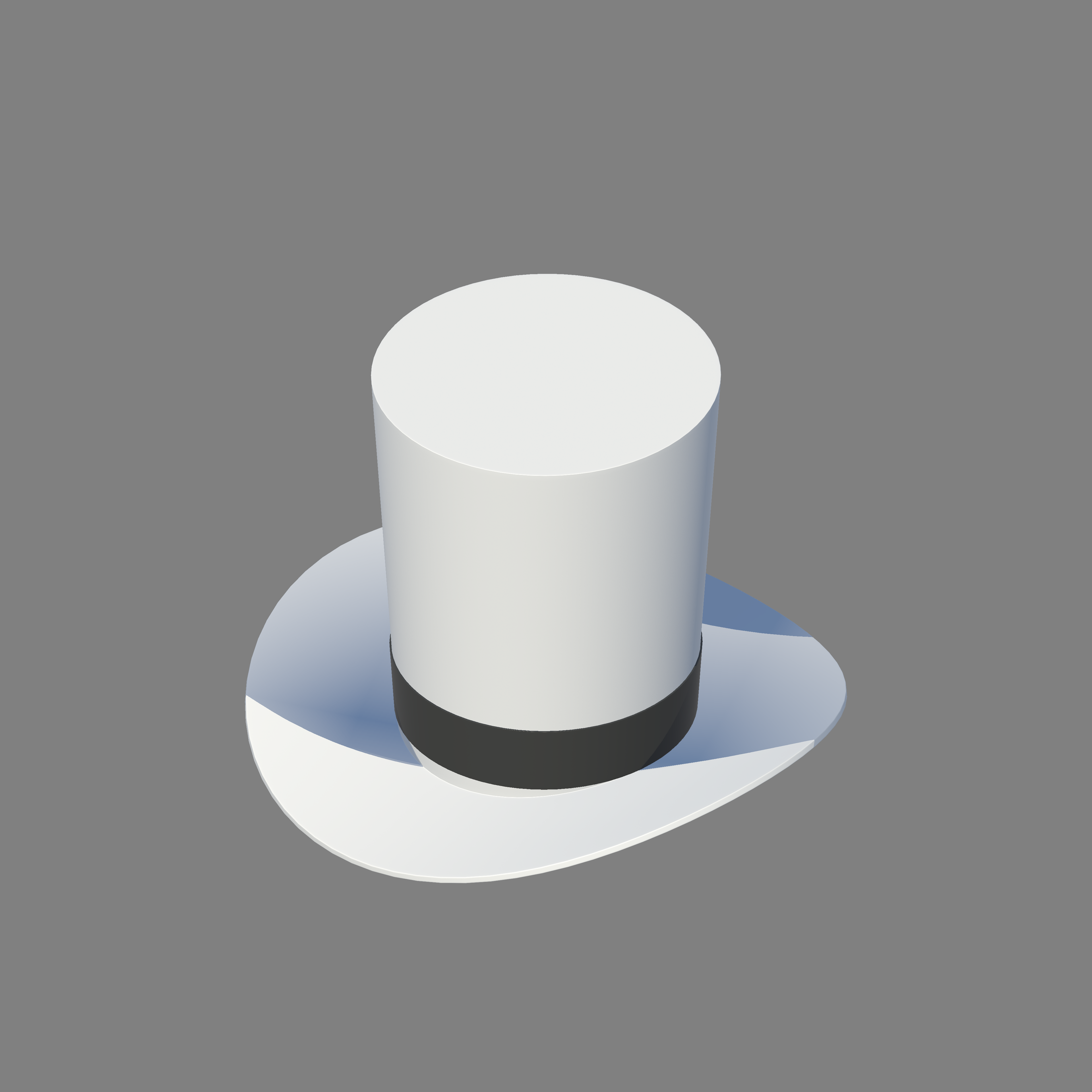 White Top Hat