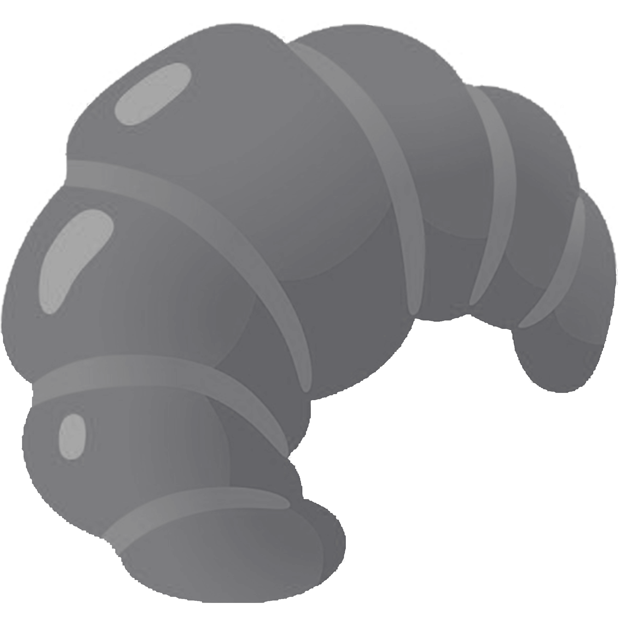 Gray Croissant