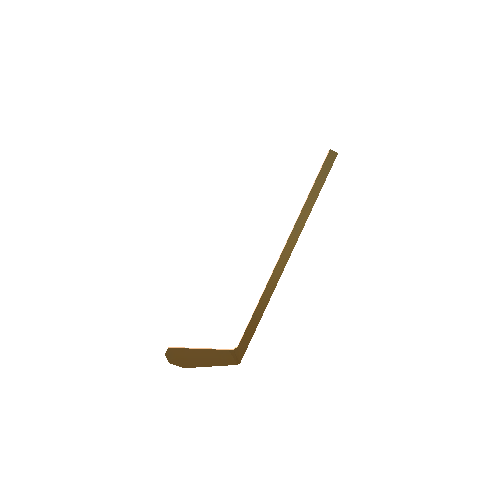 Ice Hockey Stick Gold