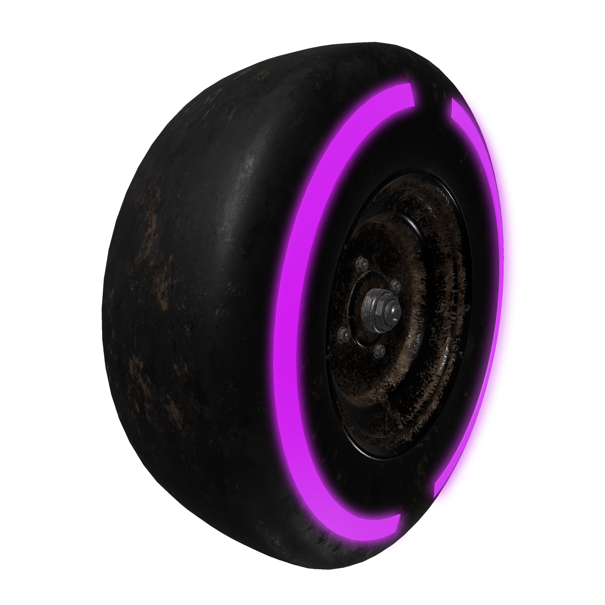 Road Neon Tire 2