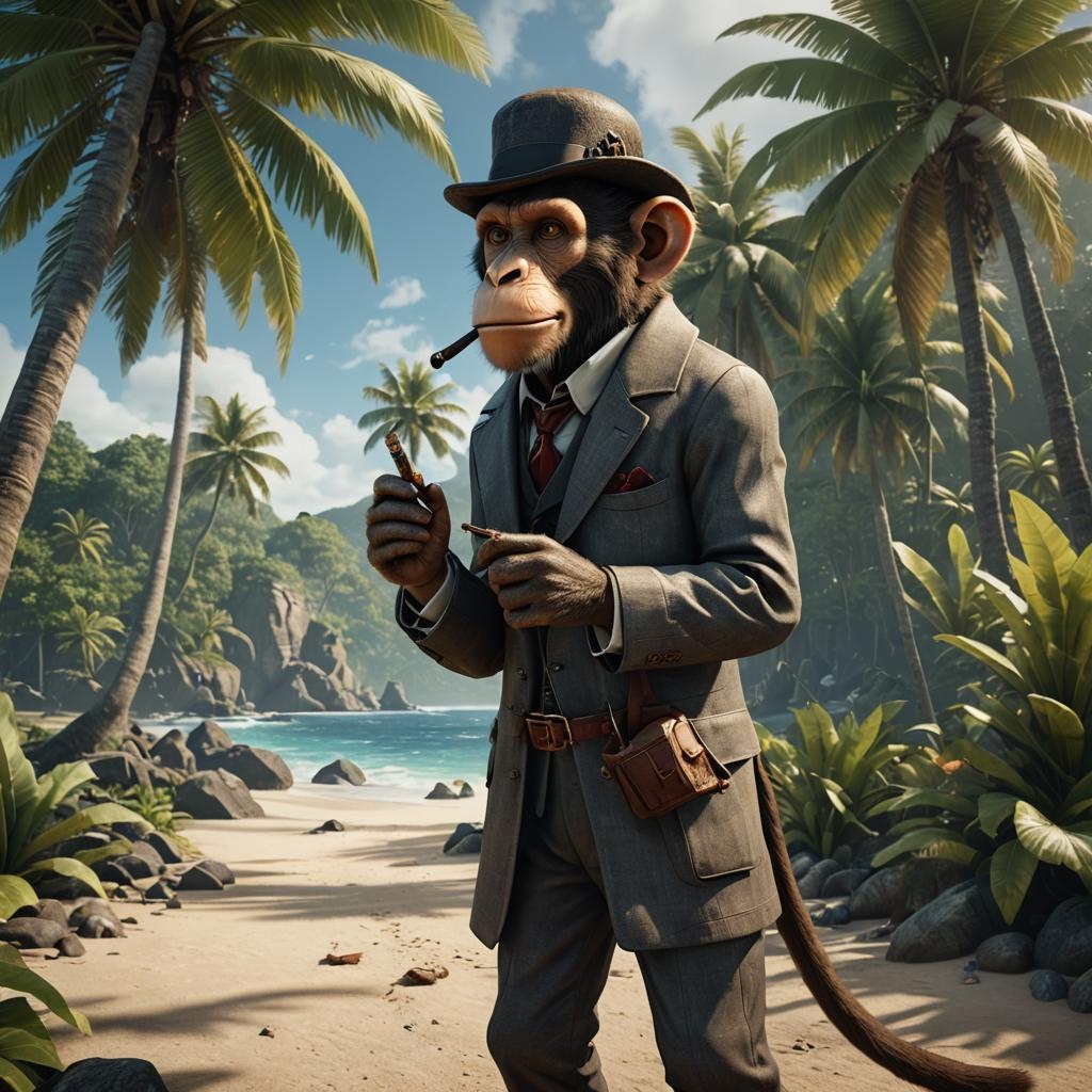 Detective Monkey