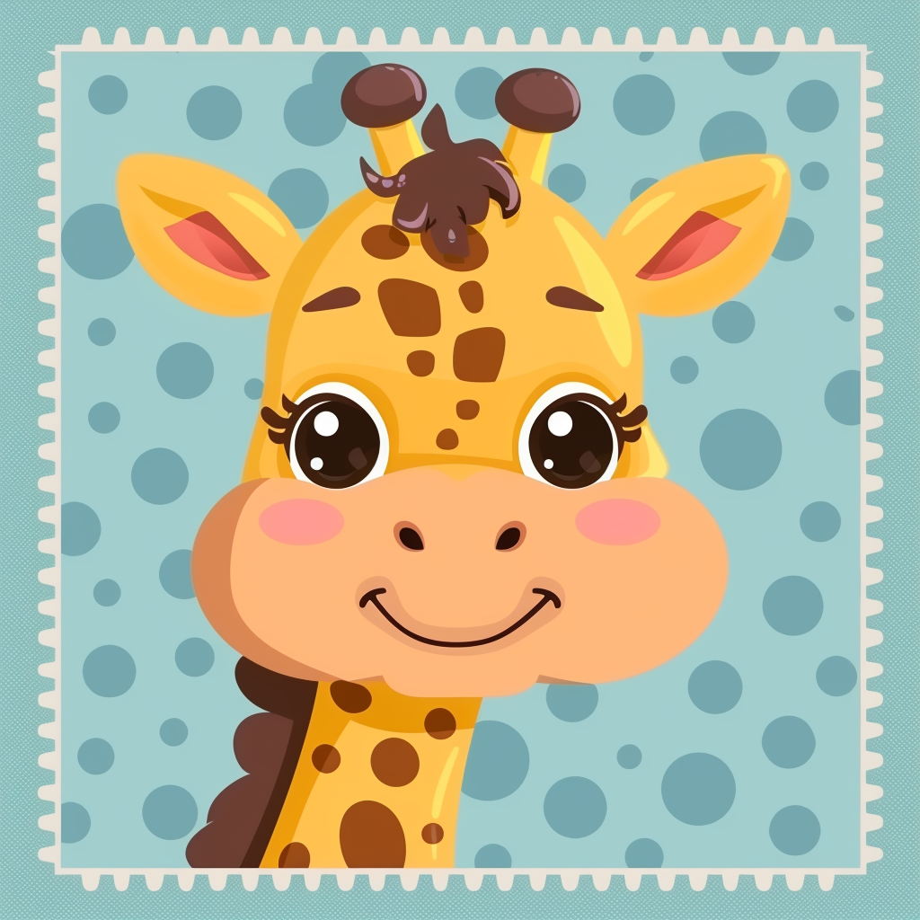 Giraffe Cute Chunky