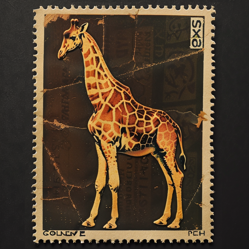 Giraffe Antique