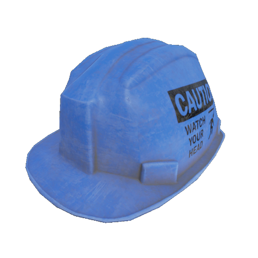 Blue Hard Hat