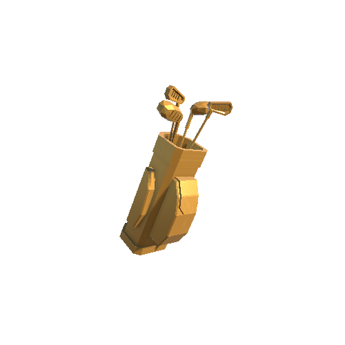 Golf Bag Gold