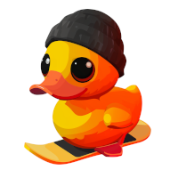 Snowboard Duck