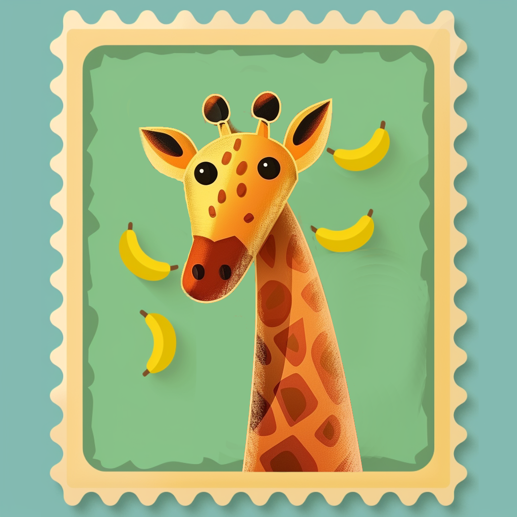 Giraffe Banana