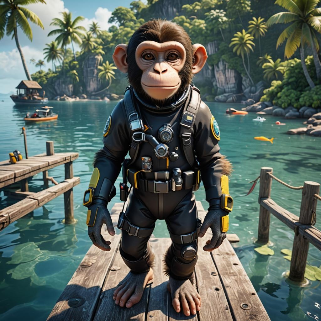 Diver Monkey