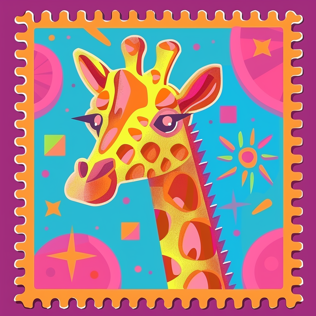 Giraffe Happy