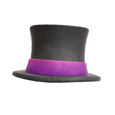 Purple Top Hat