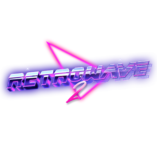 VHS Retrowave 2 Logo