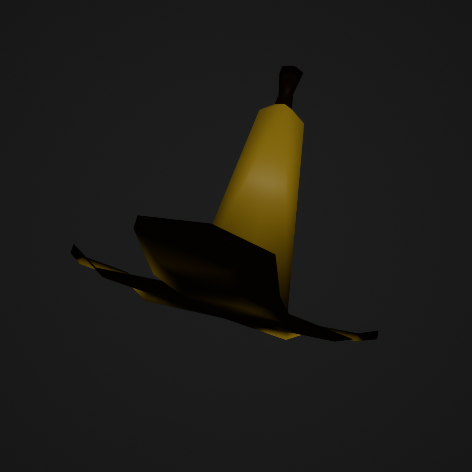 Banana peel hat