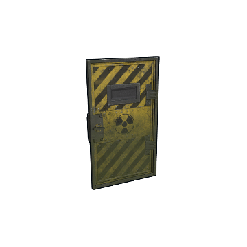 Radioactive Armored Door