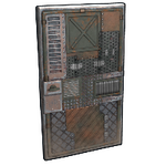 Metalshop Scrap Door