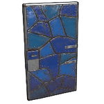 Blue Puzzle Door