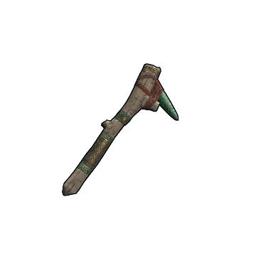 Aztec Jade Pick Axe