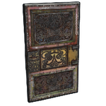 Antique Metal Door