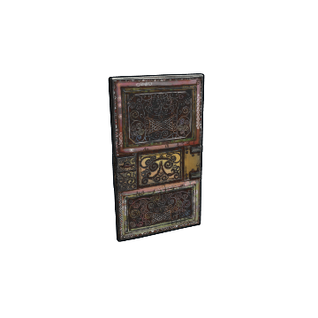 Antique Metal Door
