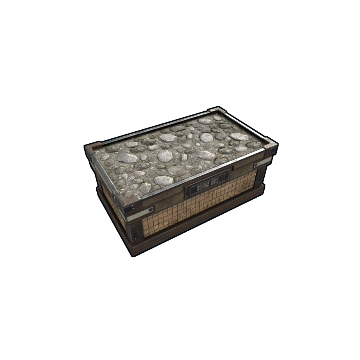 Open Stone Box