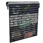 Vandalized Shop Door