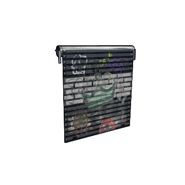 Vandalized Shop Door