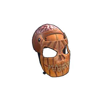 Evil Pumpkin Facemask