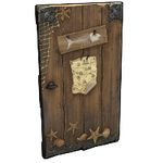 Pirate Hut Door