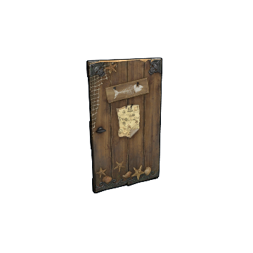 Pirate Hut Door