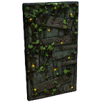 Fireflies Metal Door